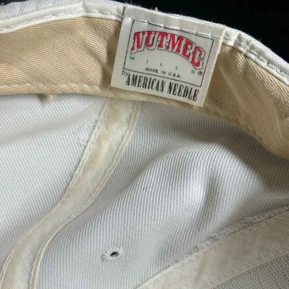 Vintage American Needle Minnesota Vikings Hat‎ Cap White NFL Football Mens 90s